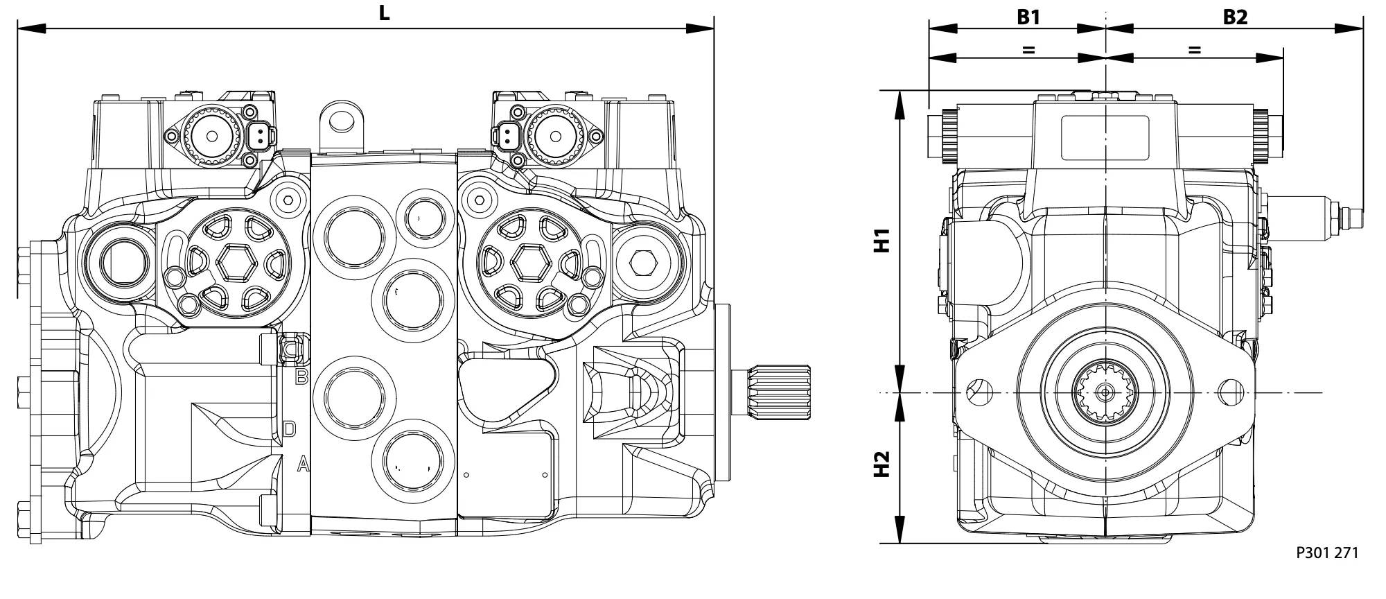 Frame size 045:053 (Tandem)